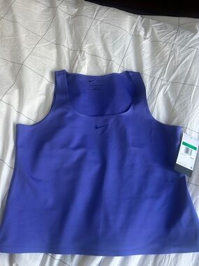 Nike Purple Athletic Scoop Neck Tank Top XL brand new with tag